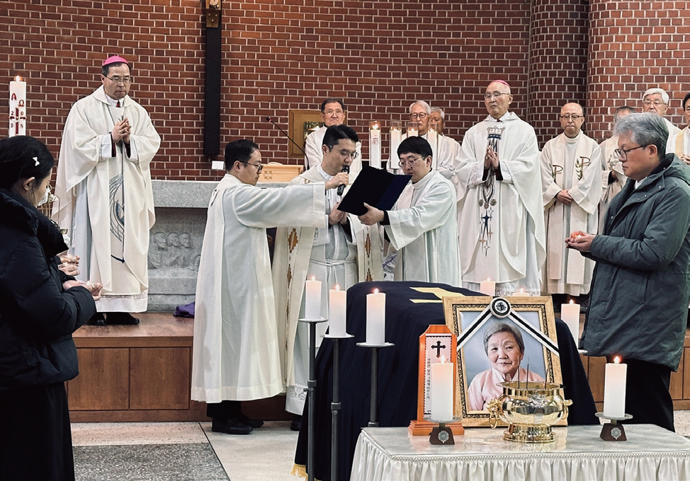 이상욱 안드레아 신부의 모친 故 조정자 세실리아 자매 장례미사