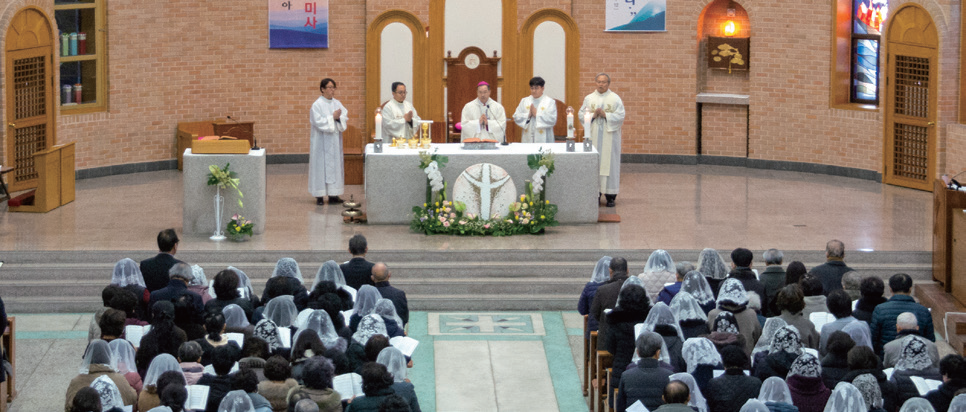 레지아 신년하례 미사