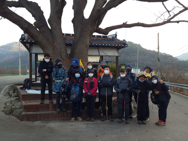 도보순례 참가자 단체사진